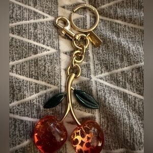 Coach Cherry Bag Charm